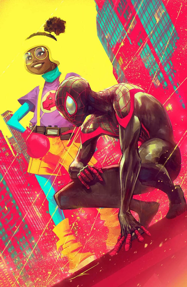 Miles Morales & Moon Girl #1 Ivan Tao Exclusive Virgin Var (06/22/2022) (Online Order Only)
