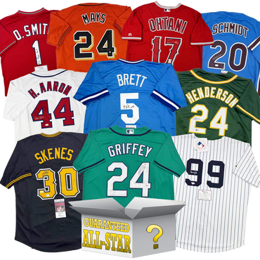 All-Star Autographed/Signed Baseball Jersey Mystery Box with PSA JSA or Beckett COA (ONLINE ORDER ONLY)