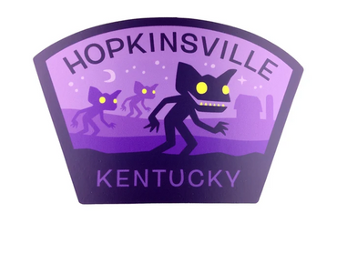 Monsterologist: Sticker - Hopkinsville, Kentucky (ONLINE ORDER ONLY)