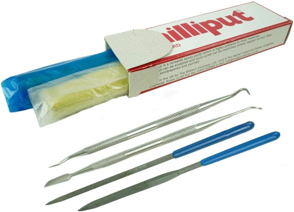 Milliput Epoxy Putty: Standard Yellow-Grey