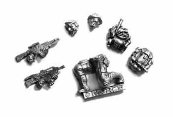 MMA019 Mod-Pack (1) - FCC - MERCS by Dynamic Gaming Miniatures (ONLINE ORDER ONLY)