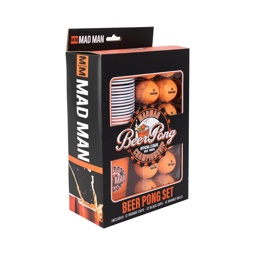 Mad Man: Championship Beer Pong Set