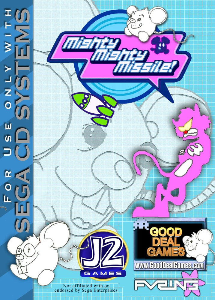 Mighty Mighty Missile (Sega CD) (ONLINE ORDER ONLY)