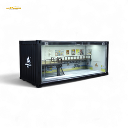 MoreArt CONTAINER REPAIR SHOP SCENE MO400207 Version B 1:64 (ONLINE ORDER ONLY)