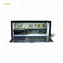 MoreArt CONTAINER REPAIR SHOP SCENE MO400207 Version B 1:64 (ONLINE ORDER ONLY)