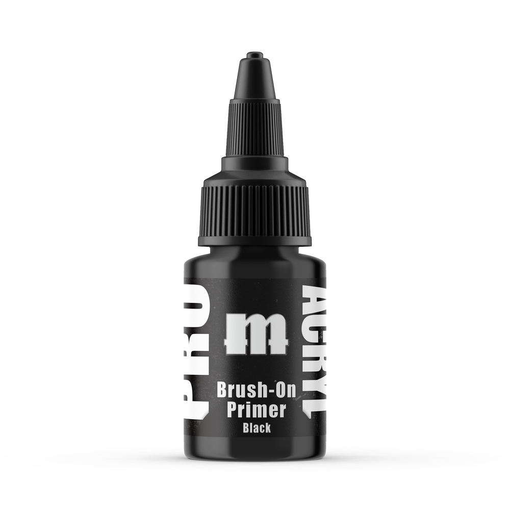 Monument Hobbies: Pro Acryl Prime - Brush-On Primer - Black
