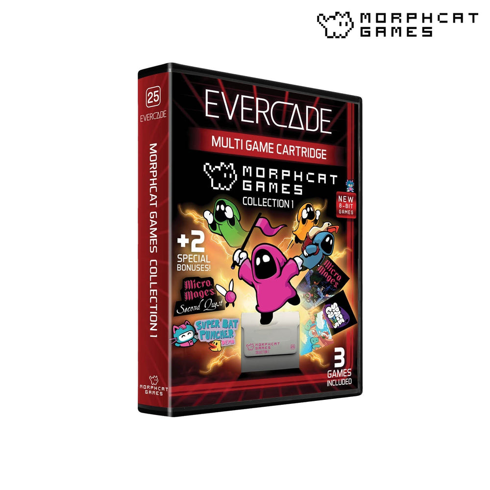 Evercade Morphcat Games Collection 1 (Evercade) (ONLINE ORDER ONLY)