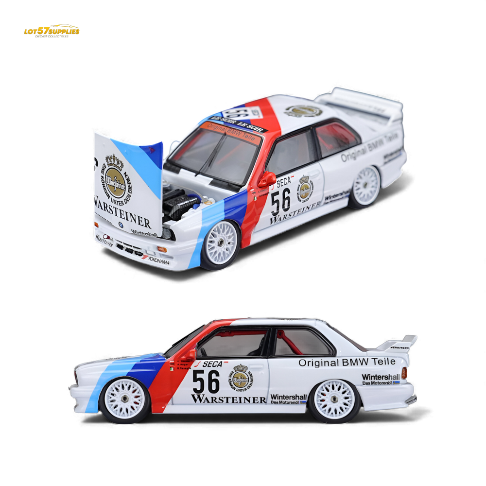 (Pre-Order) Mortal BMW M3 E30 - M Power SPA Endurance Race 1:64 (ONLINE ORDER ONLY)