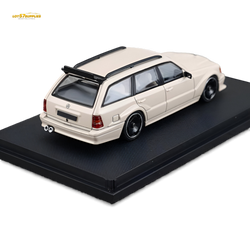 (Pre-Order) Mortal Mercedes-Benz S124 - Milk Tea Color 1:64 (ONLINE ORDER ONLY)