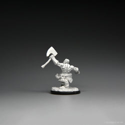 Magic: the Gathering - Unpainted Miniatures - Dwarf Fighter & Dwarf Cleric (ONLINE ORDER ONLY)