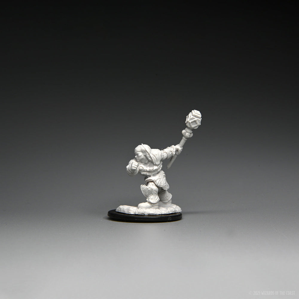 Magic: the Gathering - Unpainted Miniatures - Dwarf Fighter & Dwarf Cleric (ONLINE ORDER ONLY)