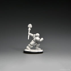 Magic: the Gathering - Unpainted Miniatures - Dwarf Fighter & Dwarf Cleric (ONLINE ORDER ONLY)