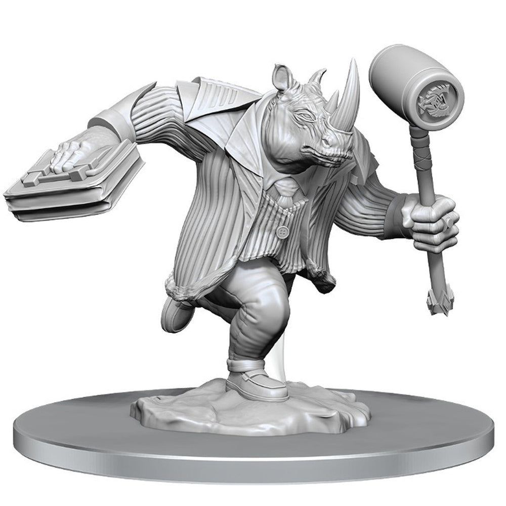 Magic: The Gathering Miniatures: Freelance Muscle and Rhox Pummeler (Online Order Only)