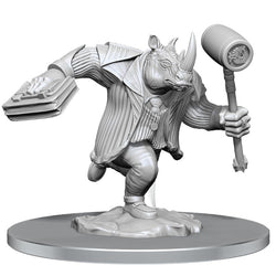 Magic: The Gathering Miniatures: Freelance Muscle and Rhox Pummeler (Online Order Only)