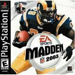 Madden 2003 - PlayStation (Online Order Only)