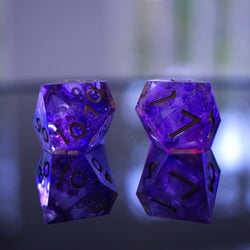 PRE-ORDER || Mage Hand Sharp-Edged Resin Dice Set