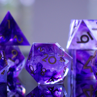 PRE-ORDER || Mage Hand Sharp-Edged Resin Dice Set