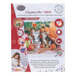 Magic of Christmas Crystal Art Card Kit Craft Buddy (ONLINE ORDER ONLY)