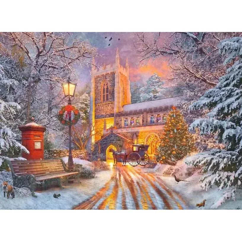 Magical Christmas 500 Piece Glow in the Dark Jigsaw Puzzle Ravensburger (ONLINE ORDER ONLY)