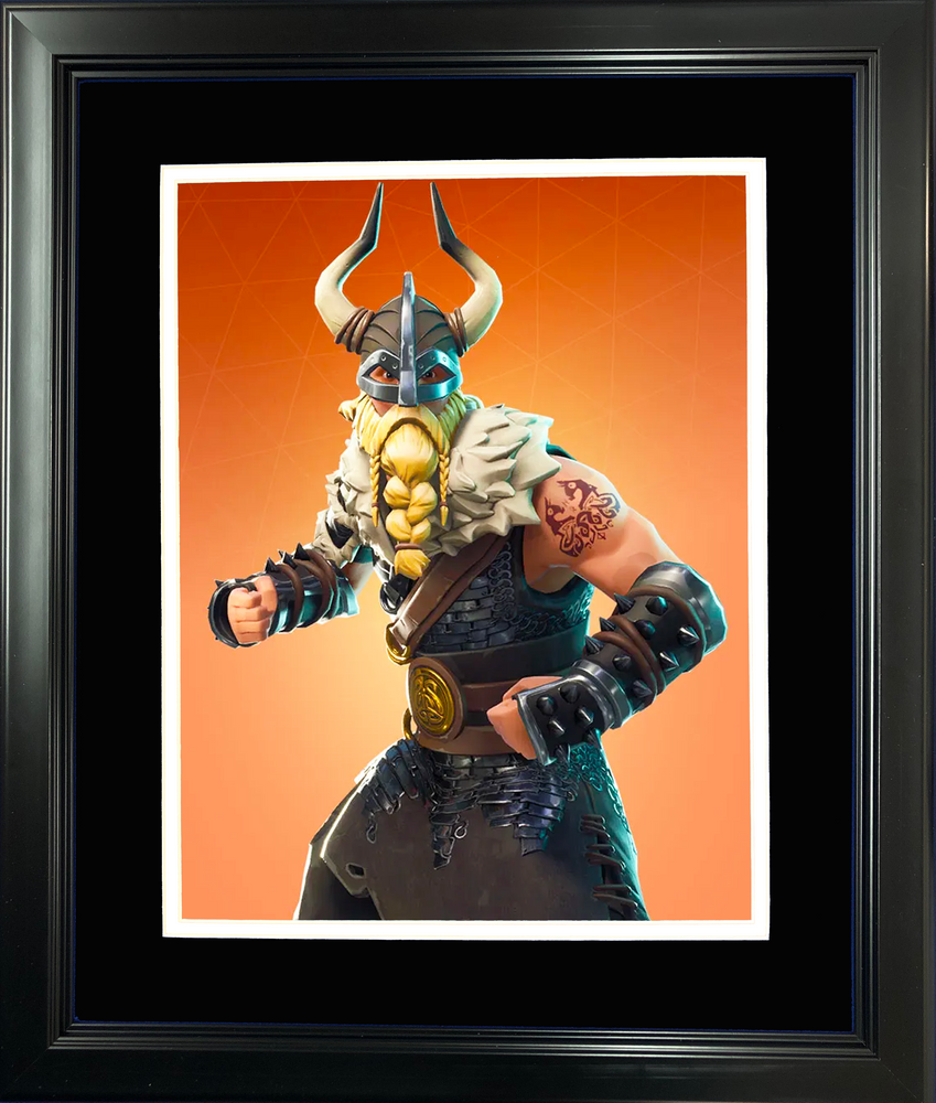 Framed Magnus Legendary Fortnite Skin 11"x14" Video Game Photo (ONLINE ORDER ONLY)