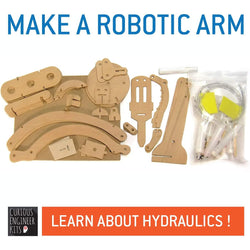 Make a Robotic Arm Curious Engineer Kit Copernicus (ONLINE ORDER ONLY)