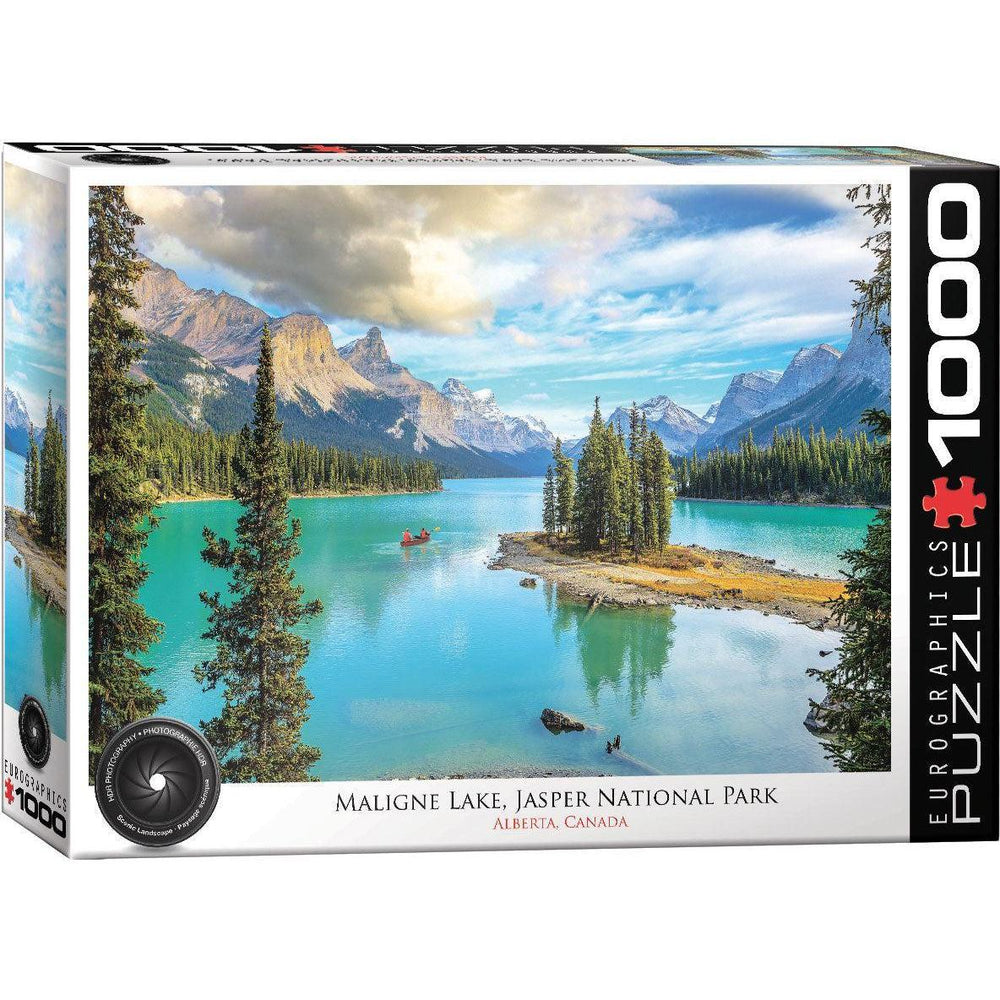 Maligne Lake Jasper Park Alberta 1000 Piece Jigsaw Puzzle Eurographics (ONLINE ORDER ONLY)