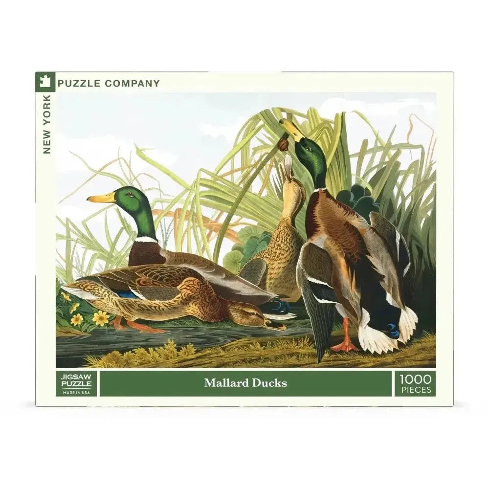 Mallard Ducks Vintage Collection 1000 Piece Jigsaw Puzzle NYPC (ONLINE ORDER ONLY)