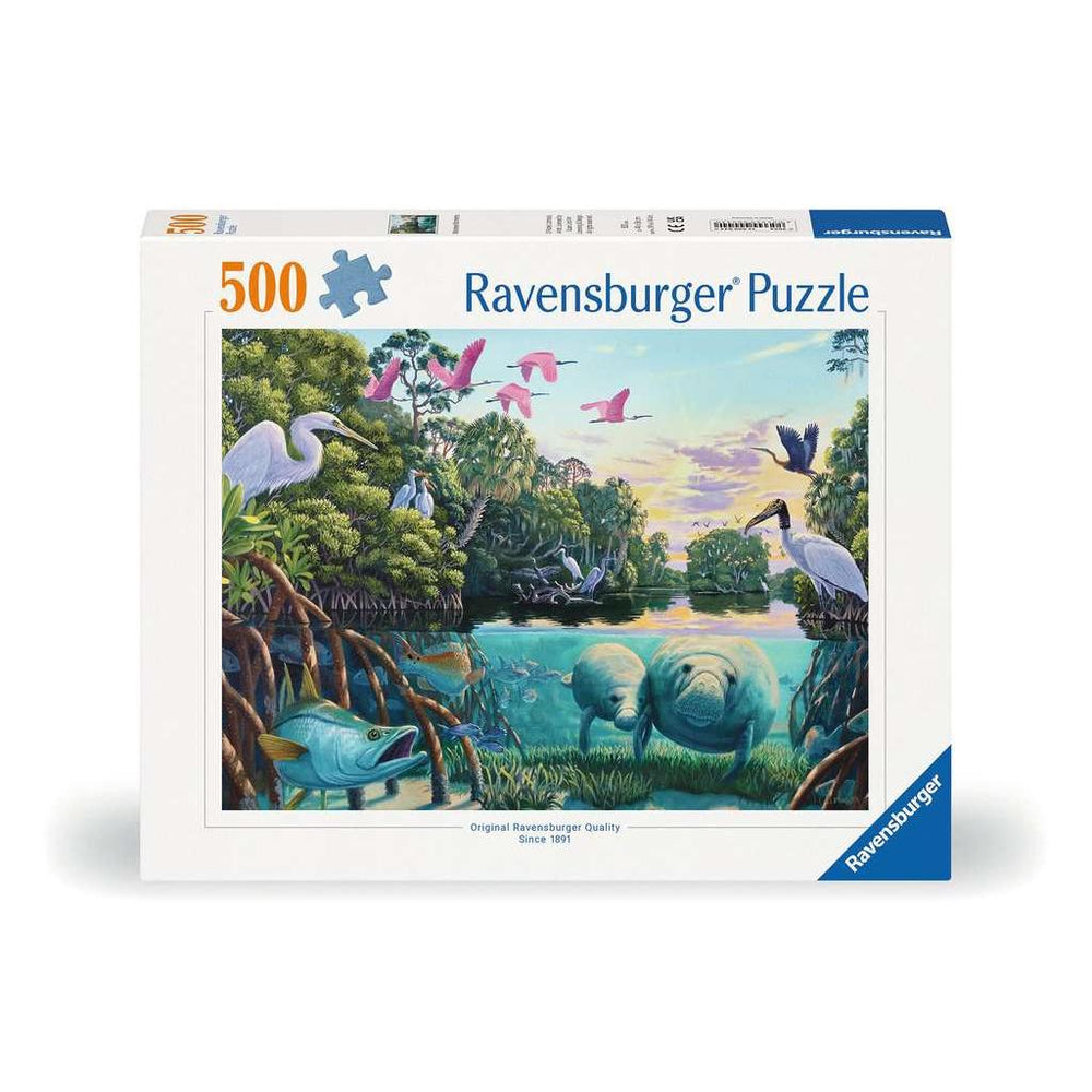 Manatee Moments 500 Piece Jigsaw Puzzle Ravensburger (ONLINE ORDER ONLY)