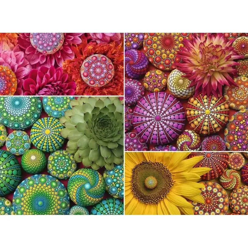 Mandala Blooms 500 Piece Jigsaw Puzzle Ravensburger (ONLINE ORDER ONLY)