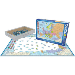 Map of Europe 1000 Piece Jigsaw Puzzle Eurographics (ONLINE ORDER ONLY)