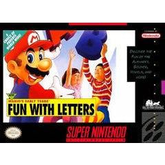 Mario's Early Years Fun With Letters - Super Nintendo (Online Order Only)