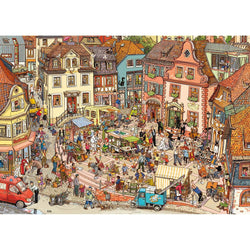 Market Place 1000 Piece Jigsaw Puzzle Heye (ONLINE ORDER ONLY)