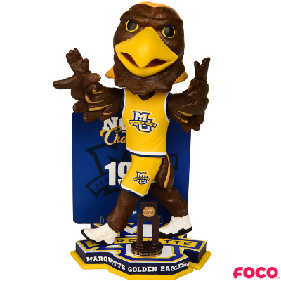 NCAA College Basketball National Champions Mascot Bobbleheads (ONLINE ORDER ONLY)