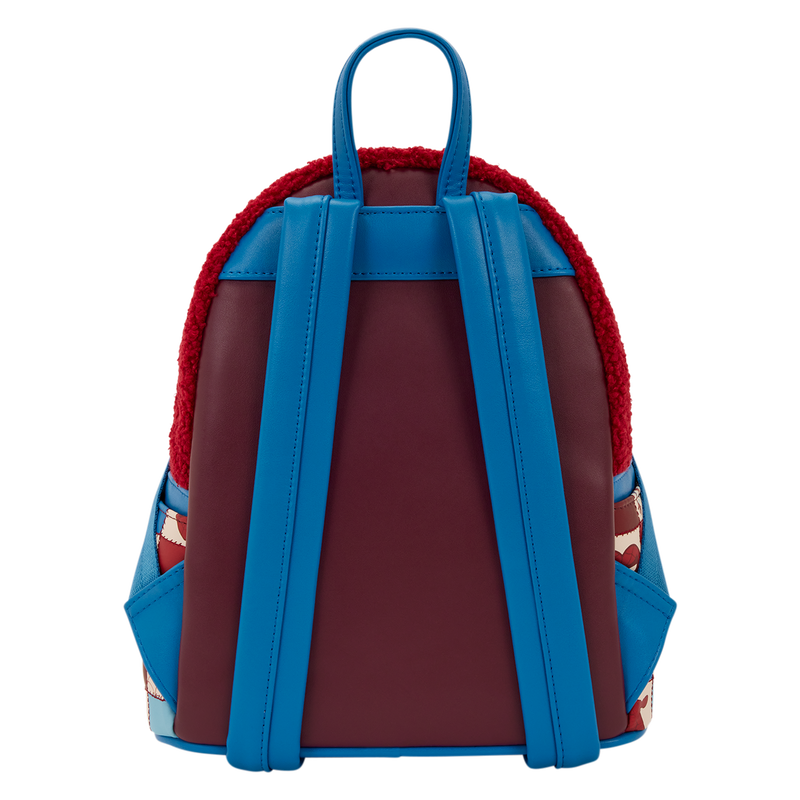 Marvel Spider-Man Sherpa Heart Mini Backpack by Loungefly (ONLINE ORDER ONLY)