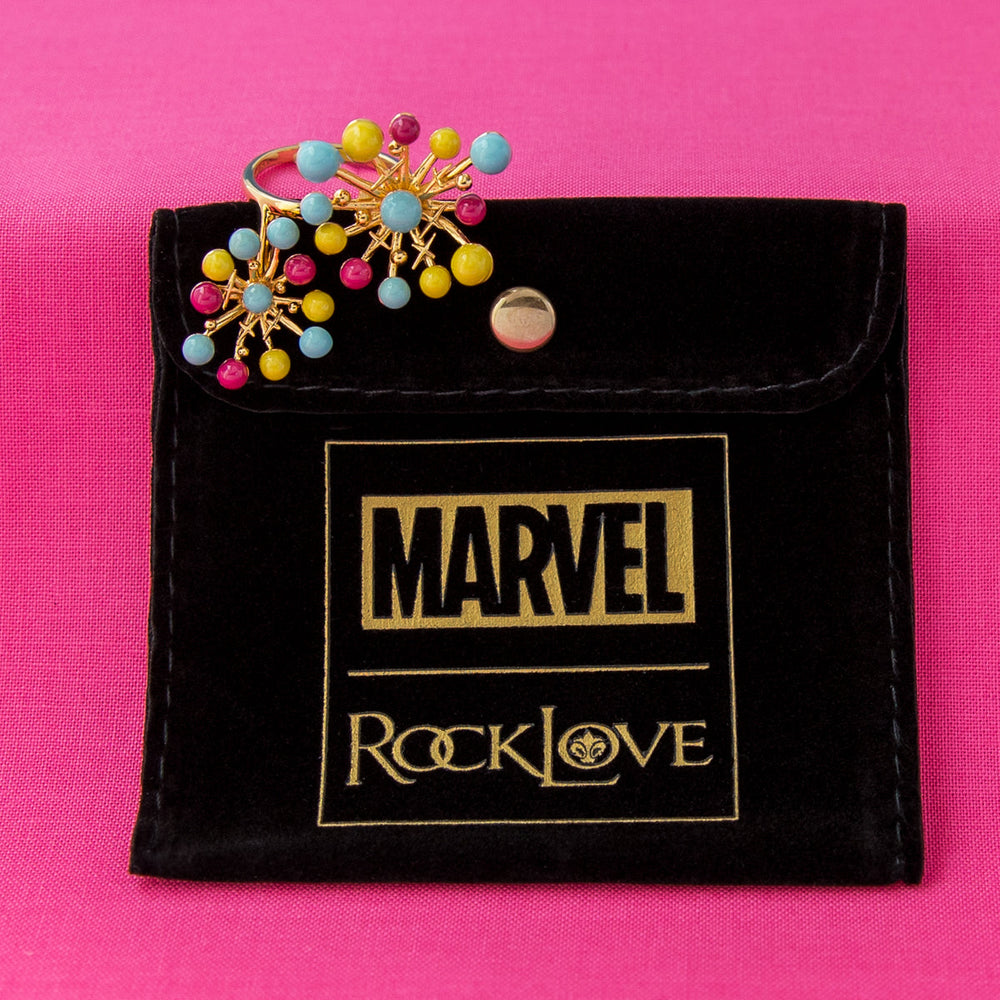 Marvel X RockLove X-MEN Jubilee Fireworks Ring (ONLINE ORDER ONLY)