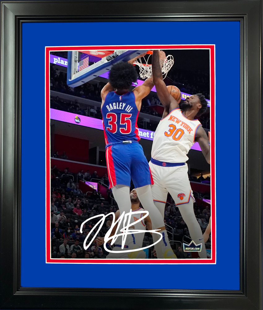 Framed Marvin Bagley III Detroit Pistons Facsimile Laser Engraved Signature Auto 11"x14" Basketball Photo HOFSM Holo (ONLINE ORDER ONLY)