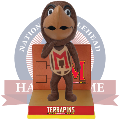 Maryland Terrapins Basketball Testudo Dancing in March Bobblehead (Presale) (ONLINE ORDER ONLY)