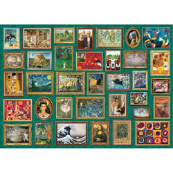 Masterpieces Collage 2000 Piece Jigsaw Puzzle Eurographics (ONLINE ORDER ONLY)