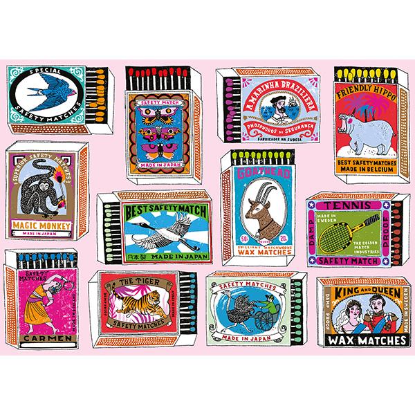 Matches 1000 Piece Jigsaw Puzzle Happily (ONLINE ORDER ONLY)