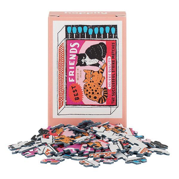 Matches 99 Piece Mini Jigsaw Puzzle Happily (ONLINE ORDER ONLY)