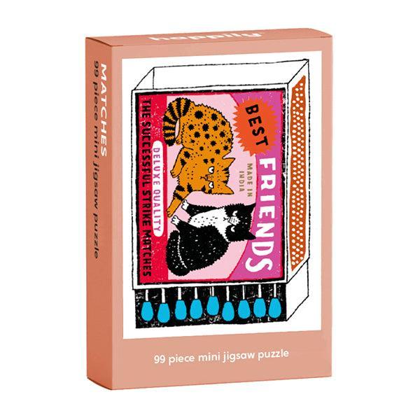 Matches 99 Piece Mini Jigsaw Puzzle Happily (ONLINE ORDER ONLY)