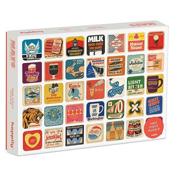 Mats 1000 Piece Jigsaw Puzzle Happily (ONLINE ORDER ONLY)
