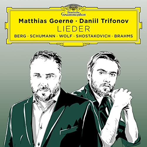 Matthias Goerne/Daniil Trifonov - Lieder (Berg, Schumann, Wolf, Shostakovich, Brahms) [CD] (ONLINE ORDER ONLY)