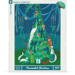 Maximalist Christmas by Janet Hill 1000 Piece Jigsaw Puzzle NYPC (ONLINE ORDER ONLY)