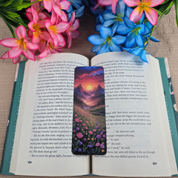 Mountain Floral Landscape Bookmark (ONLINE ORDER ONLY)