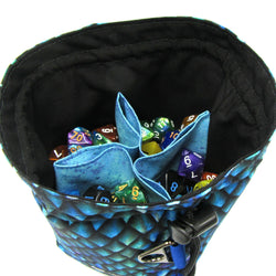 Dragon Scale Dice Bags - Multiple Color Choices! (ONLINE ORDER ONLY)