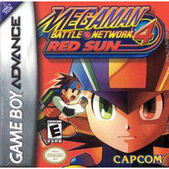 Mega Man Battle Network 4 Red Sun - Nintendo GameBoy Advance (Online Order Only)