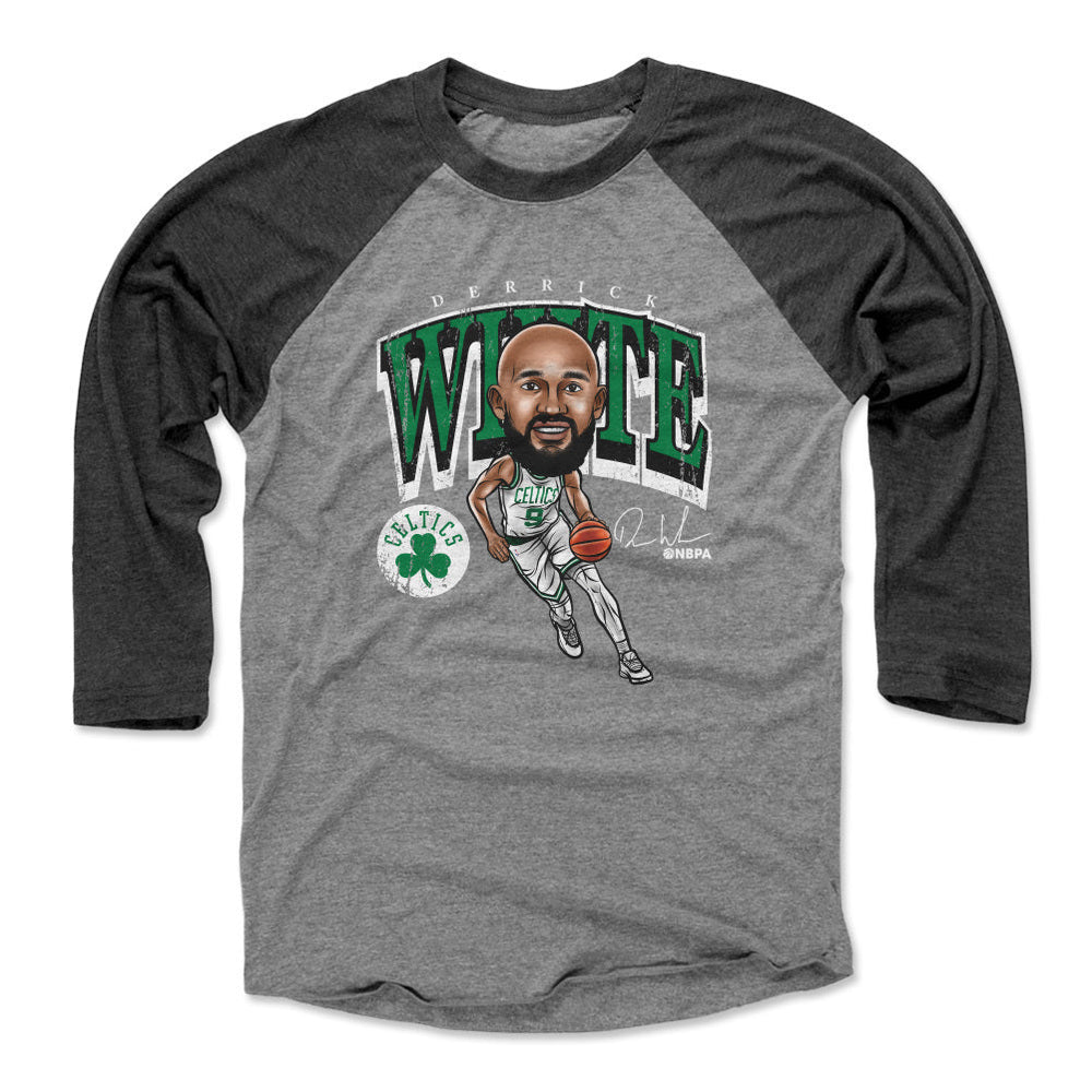 Derrick White Boston Celtics Cartoon WHT (ONLINE ORDER ONLY)