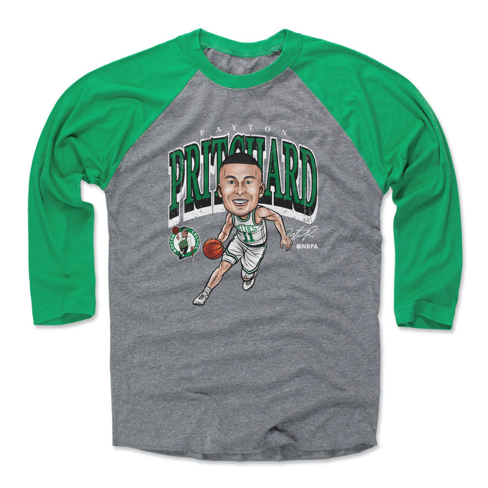 Payton Pritchard Boston Celtics Cartoon WHT (ONLINE ORDER ONLY)