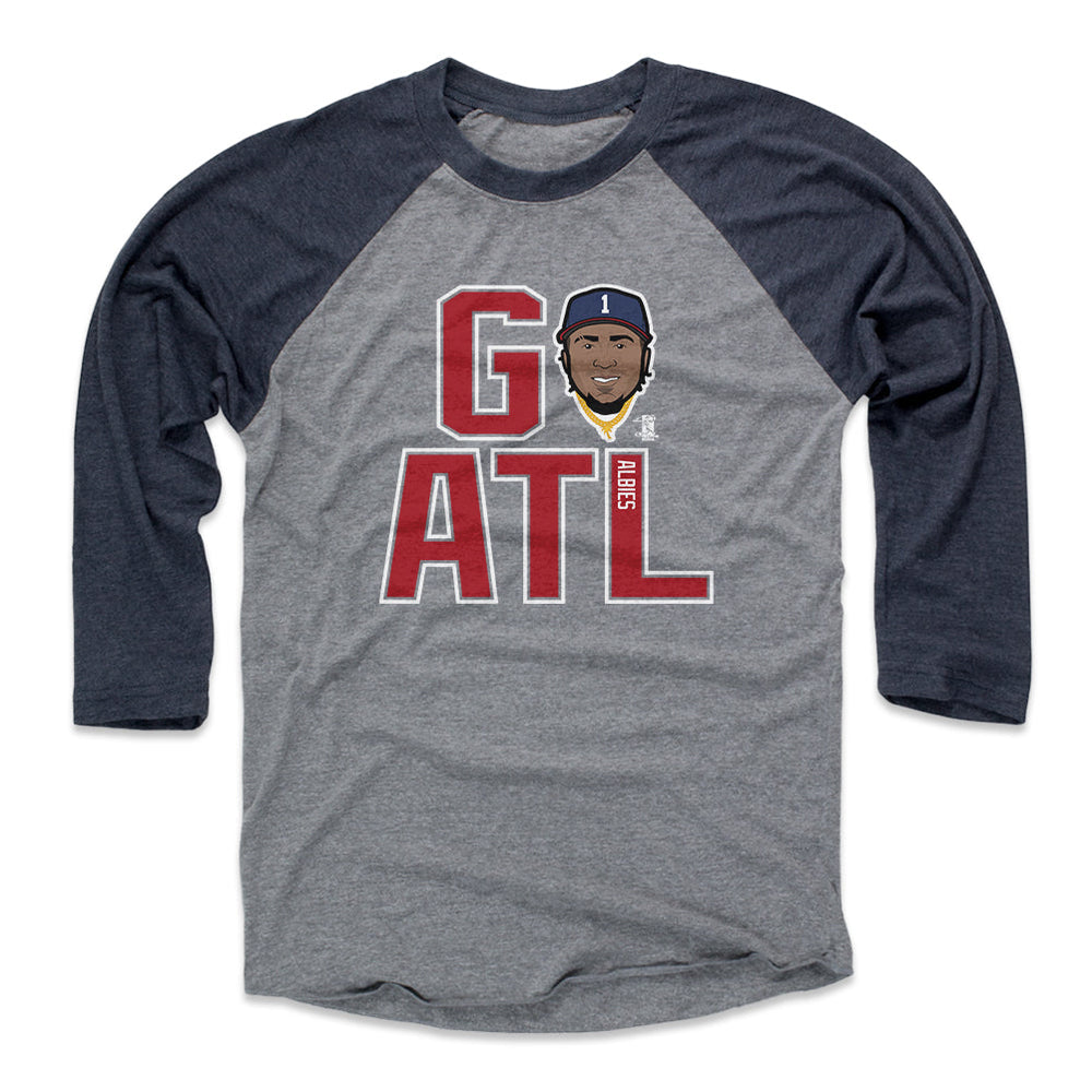 Ozzie Albies GO ATL R WHT (ONLINE ORDER ONLY)